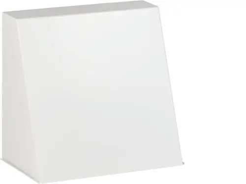 Weiße STIEBEL ELTRON Außenhaube aus Edelstahl LTM TL 1230 BA VA E6W R2 S4, 237034